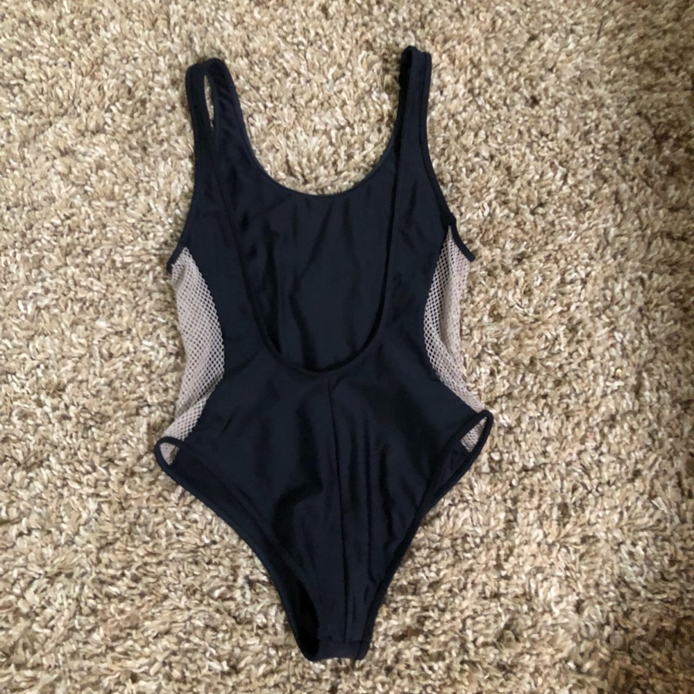 ⚡️Kaohs Black One Piece w net detail. - Picture 3 of 4